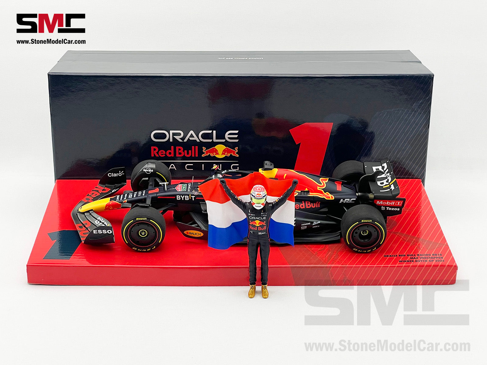 1 Max Verstappen 2022 World Champion Red Bull F1 RB18 Dutch GP 1