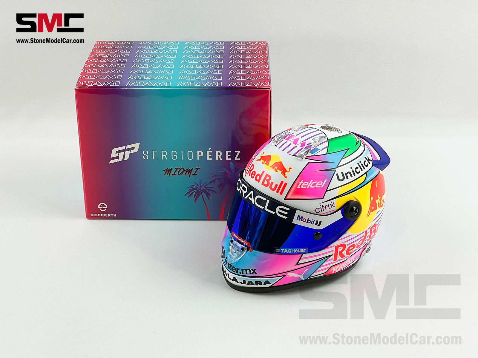 Red Bull F1 RB18 #11 Sergio Perez US Miami GP 2022 Schuberth 1:2