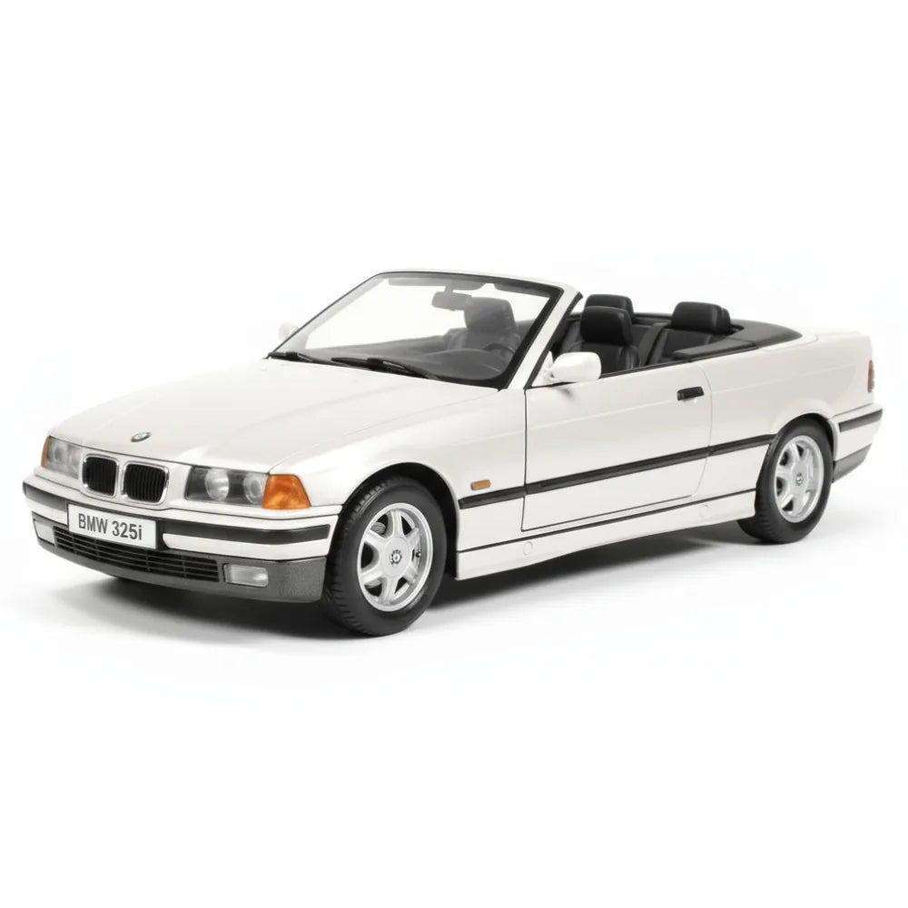 Maisto 1:18 BMW 1993 325i E36 Cabriolet White Die-Cast Model