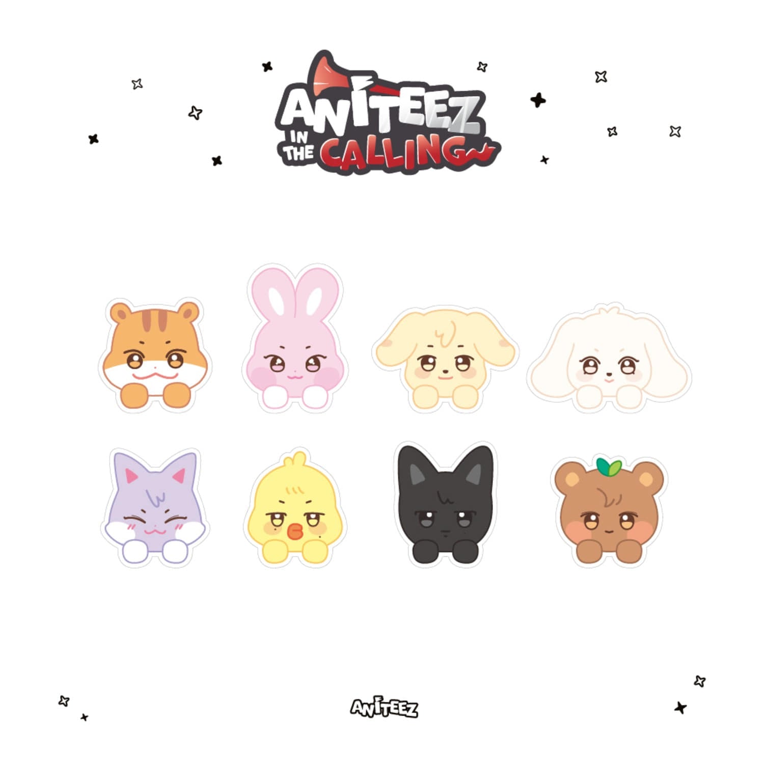 ATEEZ X ANITEEZ [ANITEEZ IN THE CALLING] OFFICIAL MD - 24. ACRYLIC
