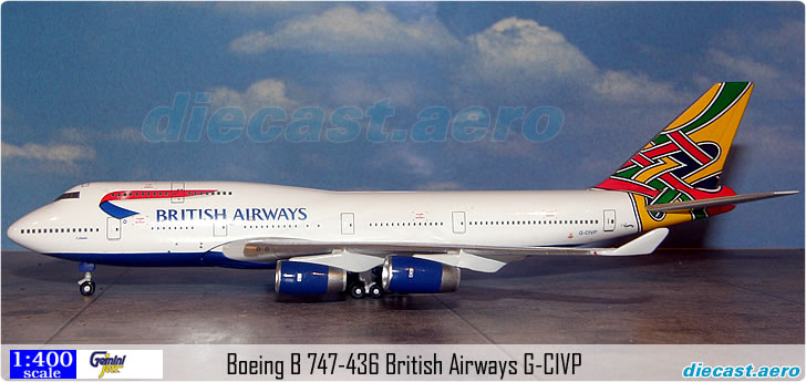 Boeing 747–400 by Diecast Aero DataBase AeroSpirit