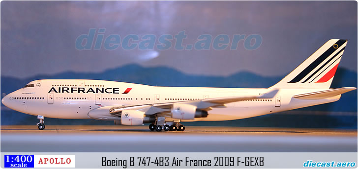 Boeing 747–400 by Diecast Aero DataBase AeroSpirit