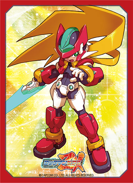 ブロッコリーキャラクタースリーブ ロックマン ゼクス「モデルZX