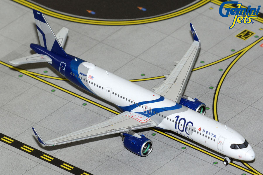 GEMINI DELTA A321NEO 1/400 100 YEARS REG#N589DT (**)