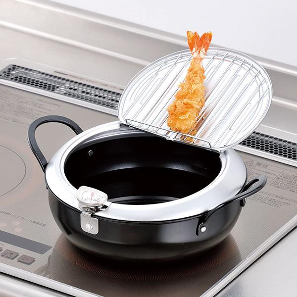 燕三条 鉄製蓋付天ぷら鍋20cm – Bento&co 京都発弁当箱専門店