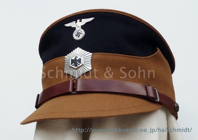 商品展示室・帽子7 警察・党組織Ⅰ－Schmidt&Sohnドイツ歴史的蒐集
