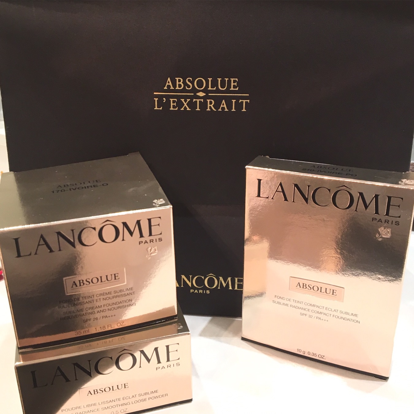 Lancome Absolue Foundation range - Bellyrubz Beauty -