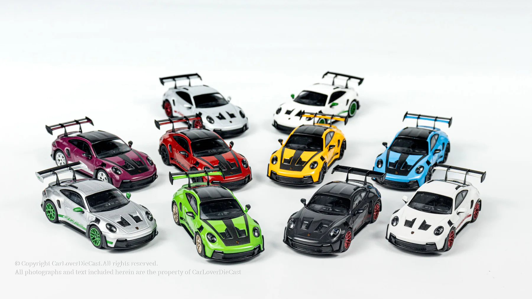 MINICHAMPS 1:64 Porsche 911 (992) GT3 RS - 2024 [4 Colors] – CarBro MC