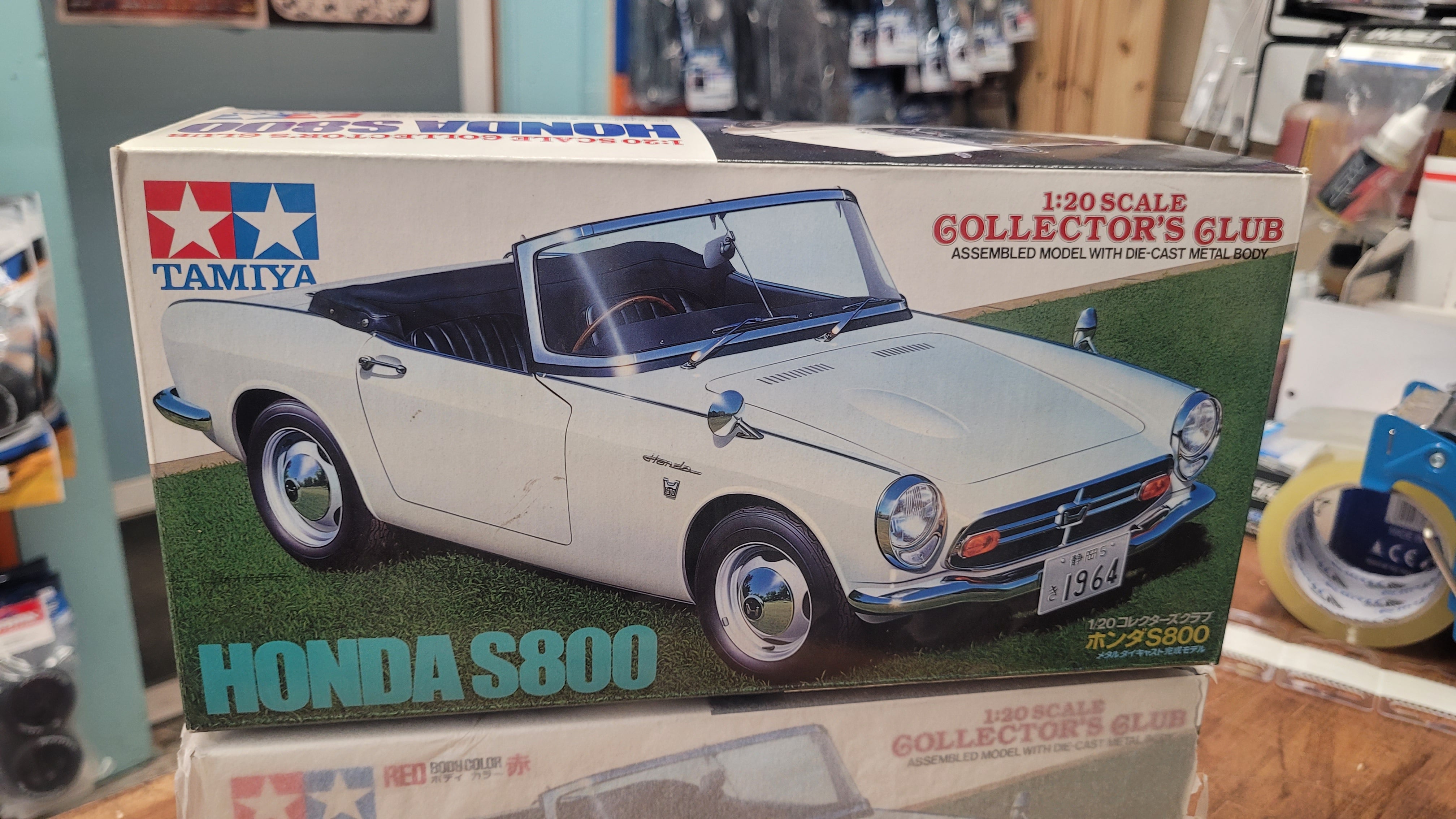 HONDA S800 1/20 - WHITE – Chris's House