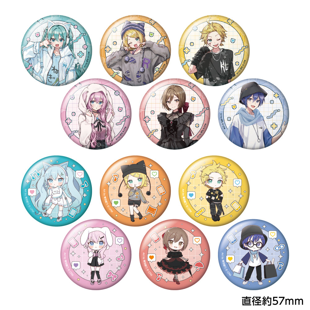 初音ミク トレーディング缶バッジ akiba culture fashion(単品