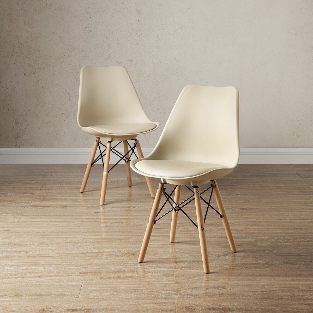 Bayside Furnishings アクセントチェア 2脚セット ベージュ | Costco Japan
