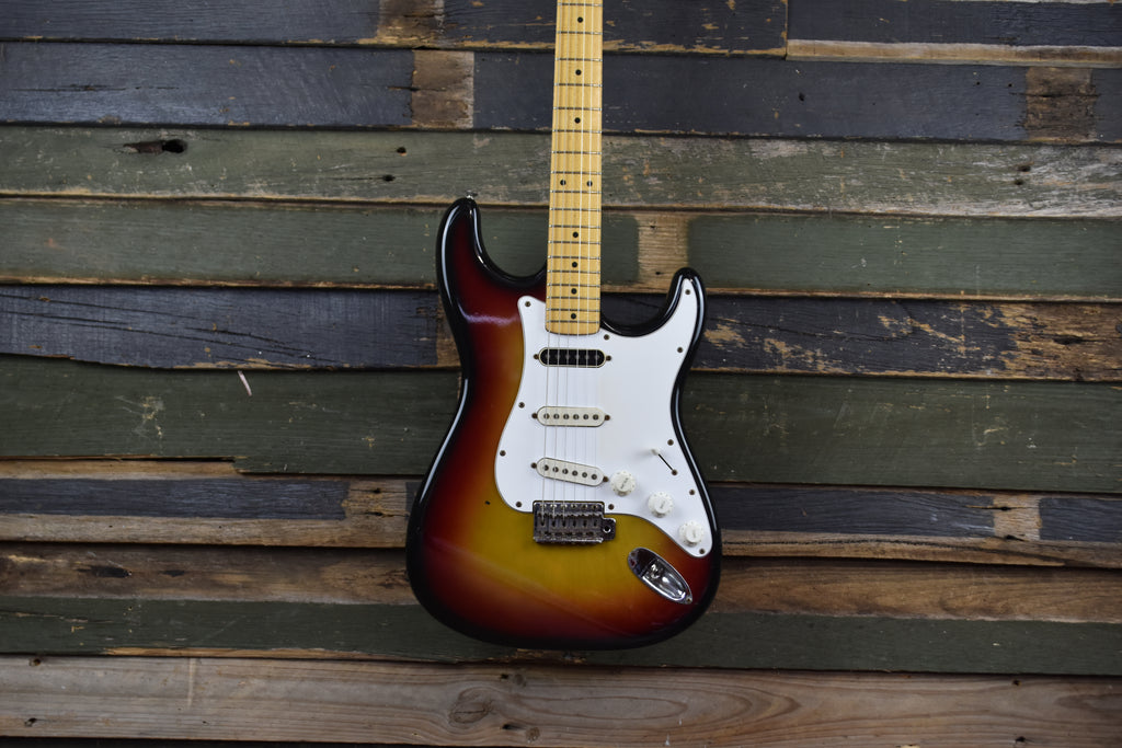 Greco Super Sounds Strat 1977 - Vintage Sunburst – Clingan Guitars