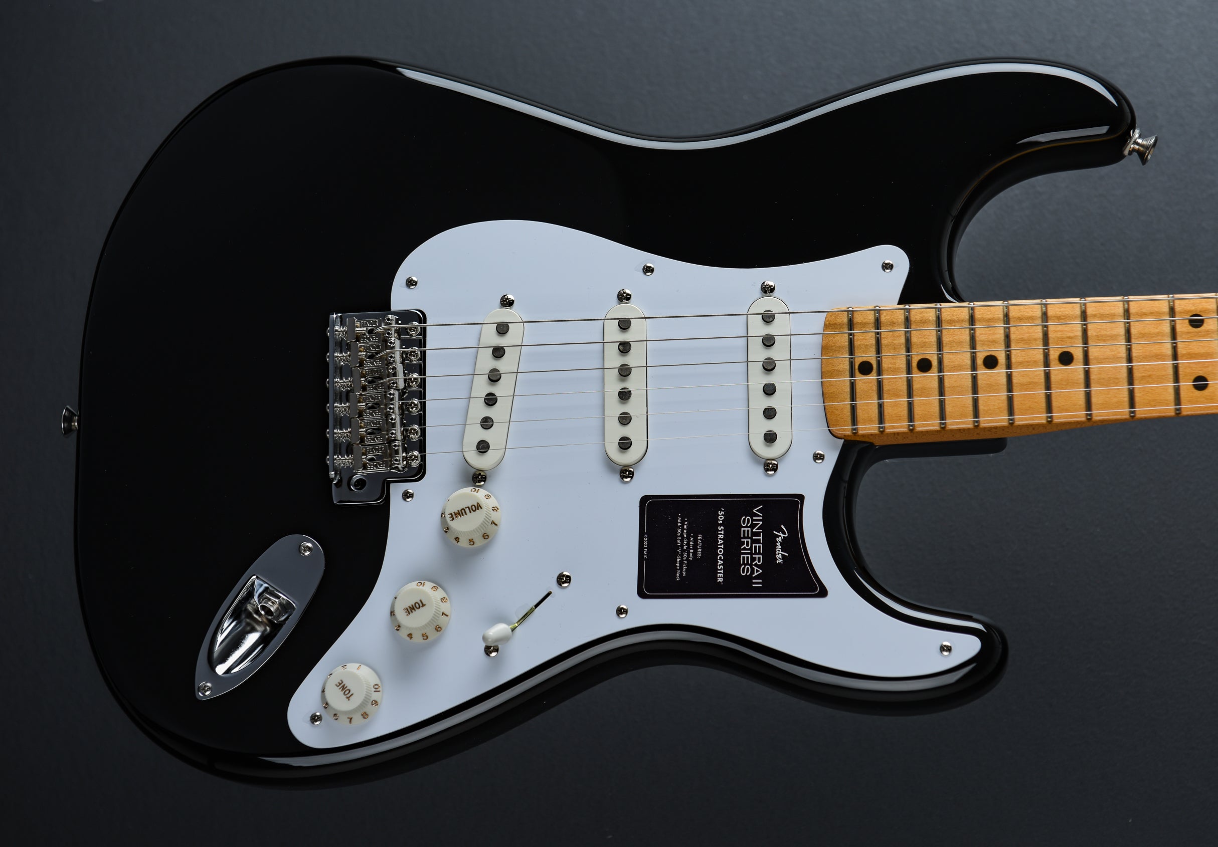 Vintera II 50's Stratocaster - Black – Dave's Guitar Shop