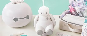 ベイマックス」の光るUSB加湿器