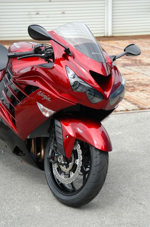 ZX-14R ABS キャンディーワインレッド ペイント完了そして納車しました