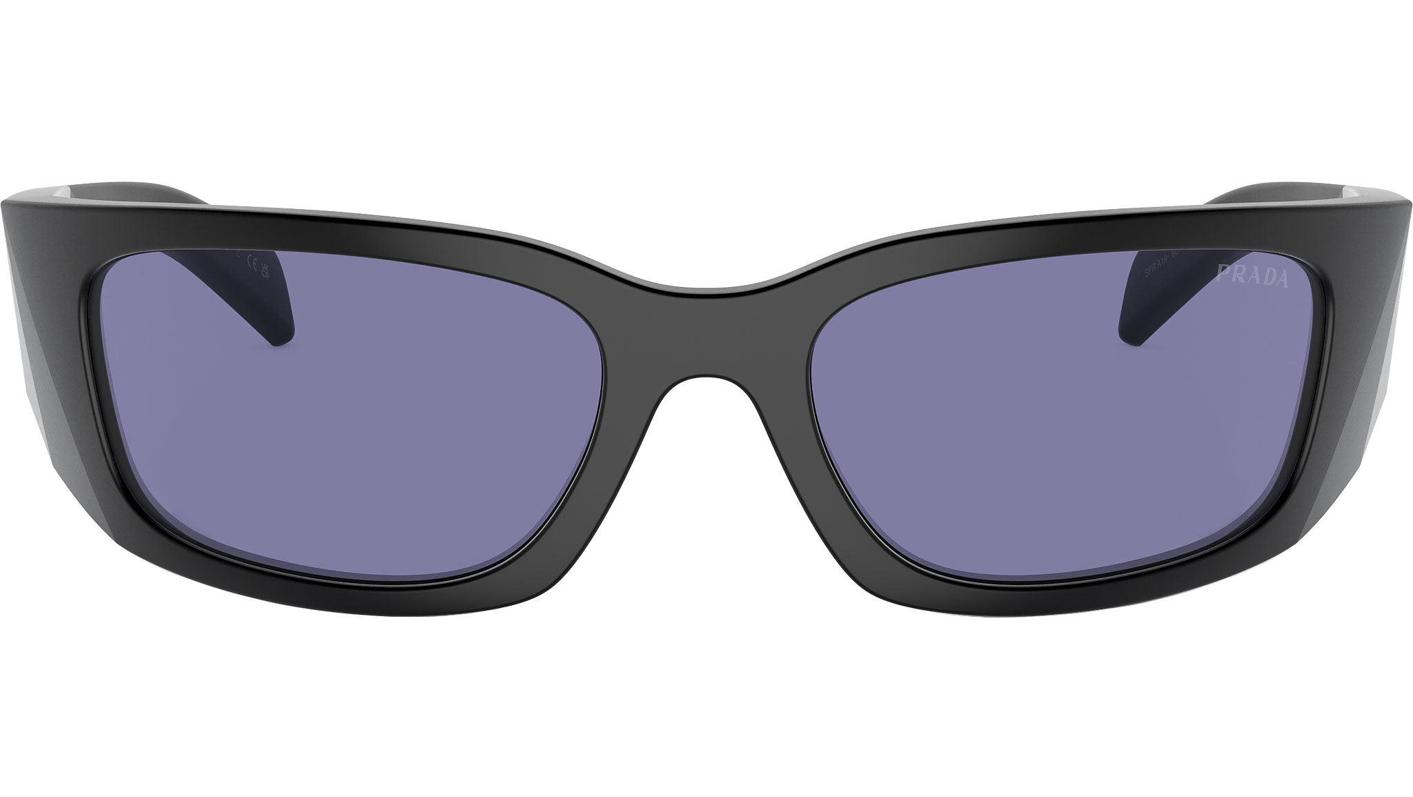 Prada PR A19S Sunglasses 1BO40G Black - eye-oo.com