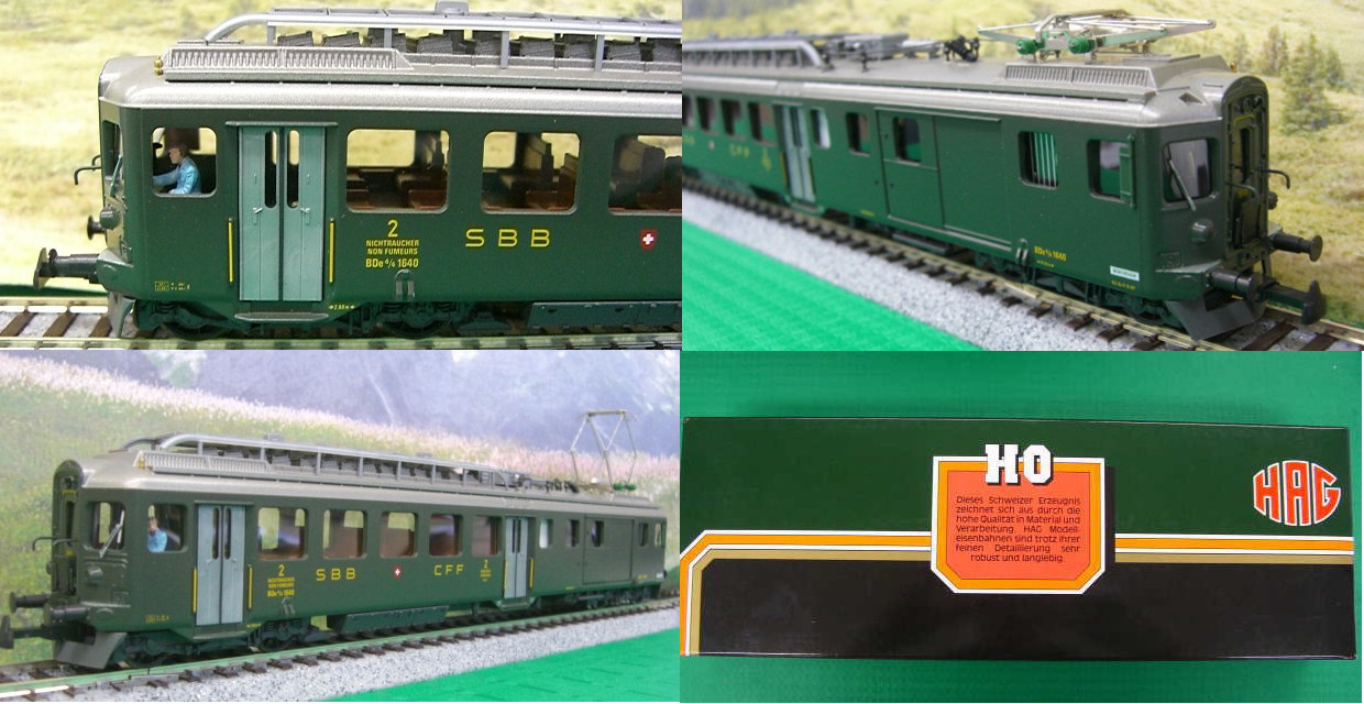スイス HAG社 HOゲージ BLS Ae 4/4（261） ボディ スイス HAG社 HO