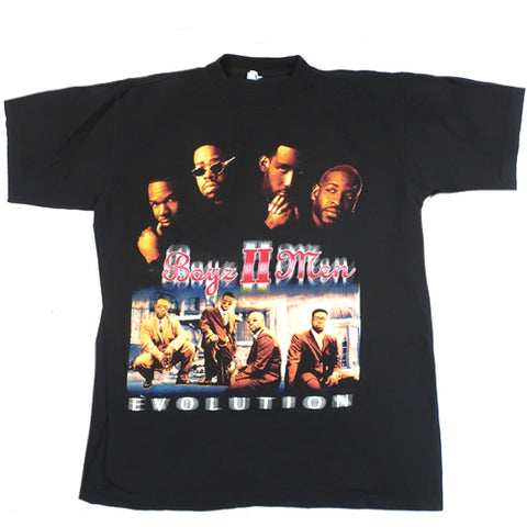 Vintage Boyz II men Evolution T-shirt 1997 R&B – For All To Envy