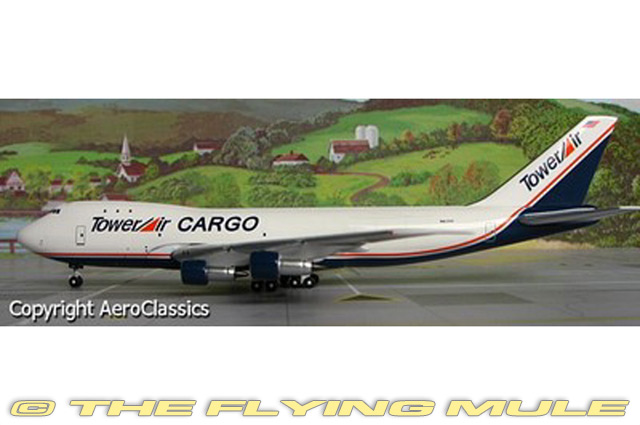747-100 1:400 Diecast Model - AeroClassics AL-ACTOW070107 - $44.95