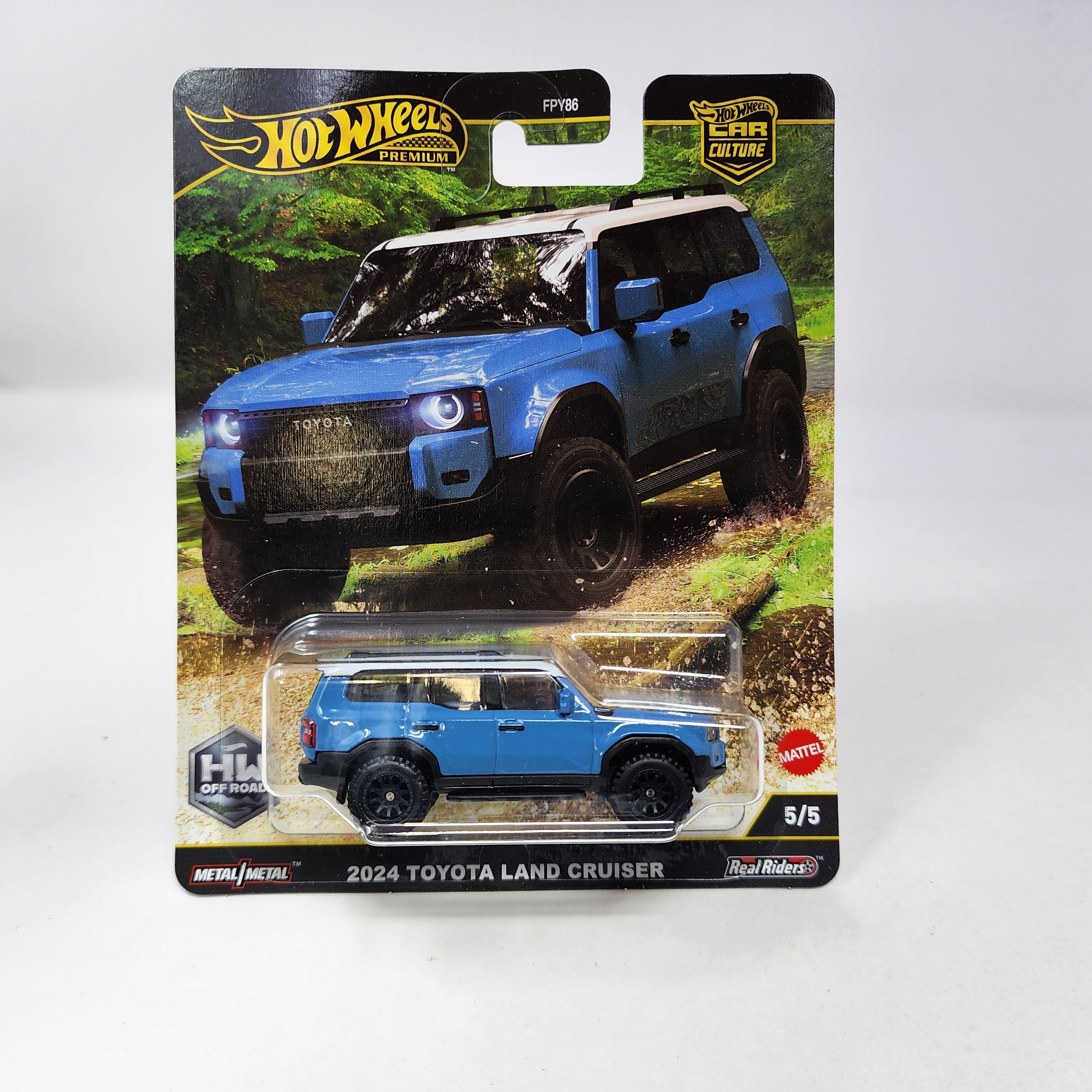 2024 Toyota Land Cruiser 5/5 * BLUE * 2025 Hot Wheels Car Culture