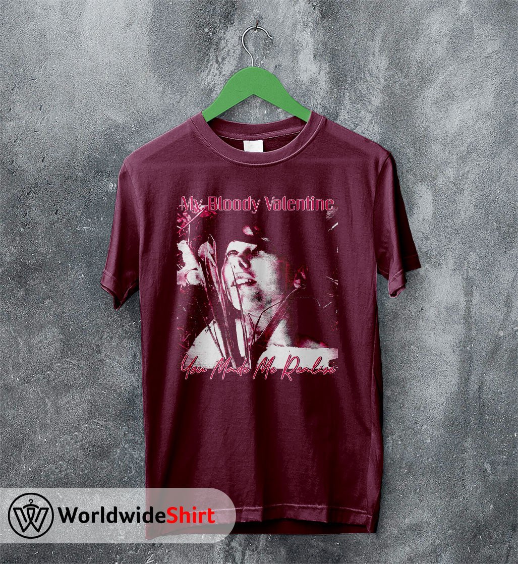 MBV You Made Me Realise T-Shirt My Bloody Valentine Shirt Rock