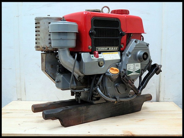 ヤンマー ディーゼルエンジン HA4B 4馬力/発動機 | 中古品・不用品の