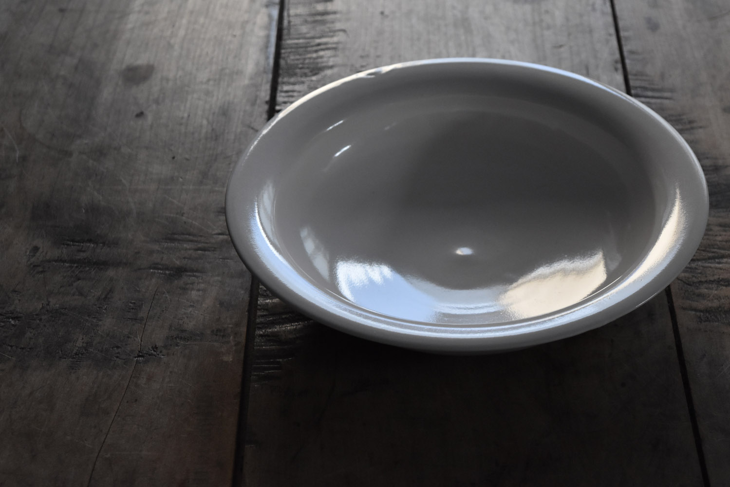 リム皿　岡田直人 gallery yaichi | permanent artist | 岡田直人 > リム深皿_L
