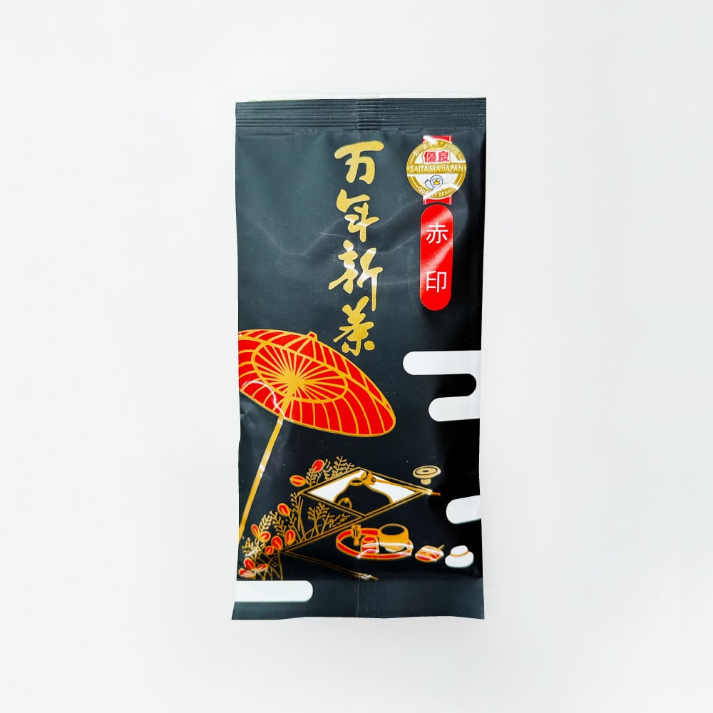 万年新茶 赤印80g
