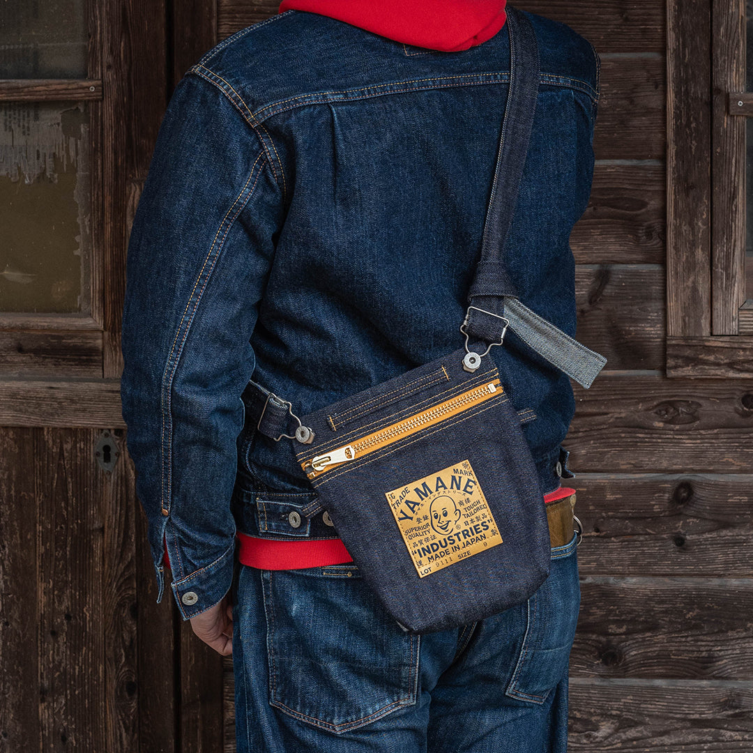 Lot.9111 Denim Zip Shoulder Bag 9