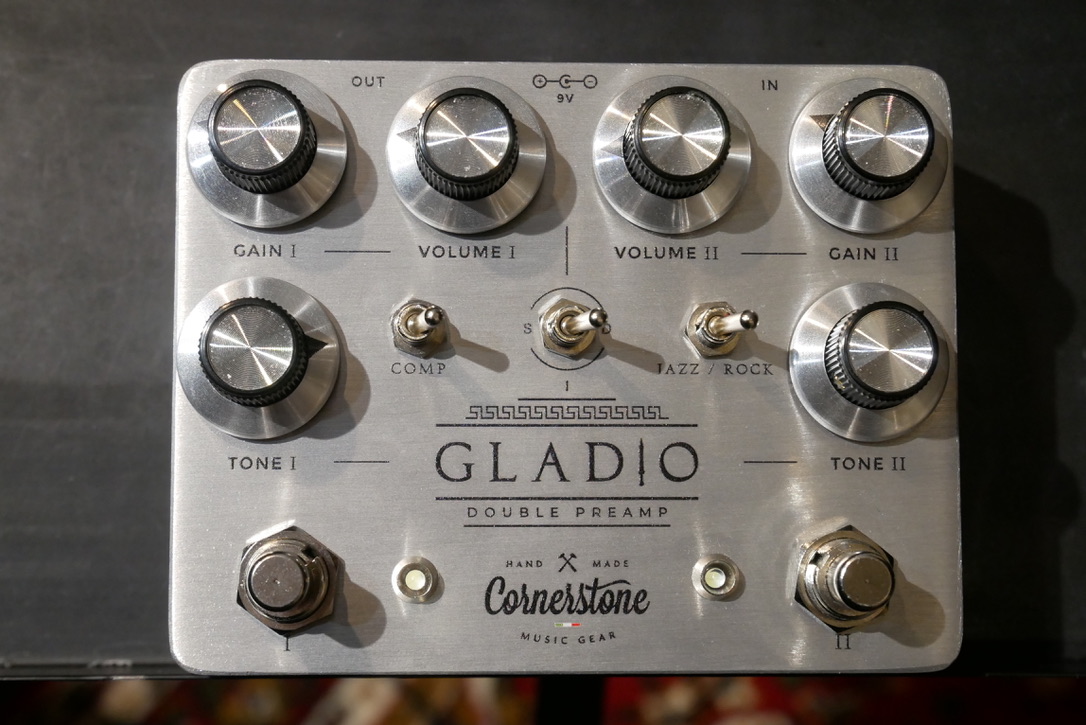 ダンブル系オーバードライブ・Cornerstone Gladio | Guitarist 今堀