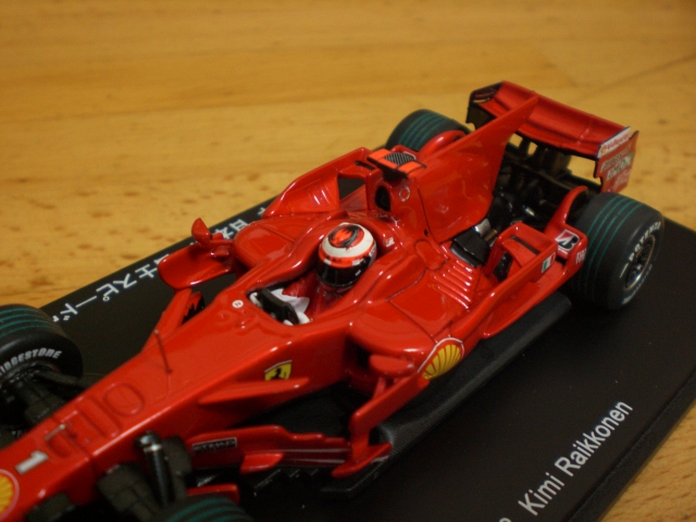 お待たせ！レッドライン1/43「フェラーリF2008 K・ライコネン