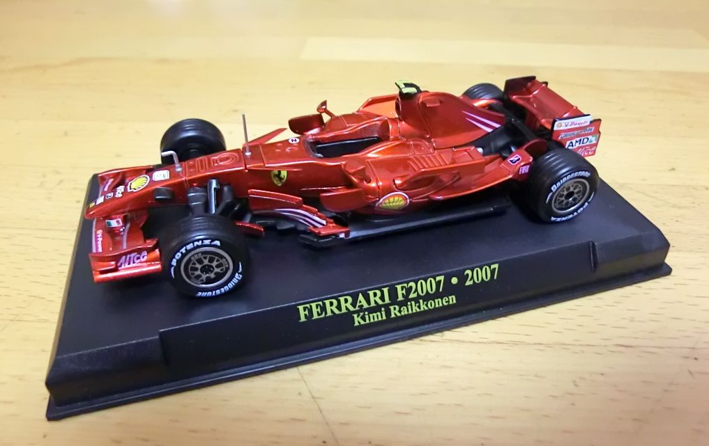 アシェット公式フェラーリF1コレクション＃3 F2007を買って