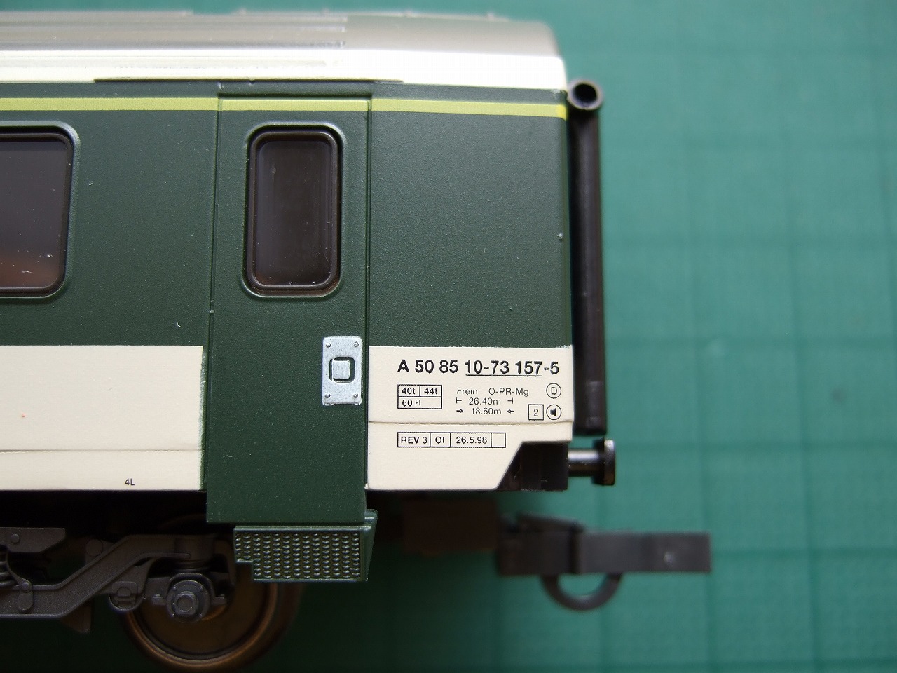 スイス国鉄 EW IV 客車 1等車(29859): I.Y.