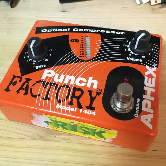 めそめそなたんぶらー — ジャンクAPHEX Punch FACTORYのレストア