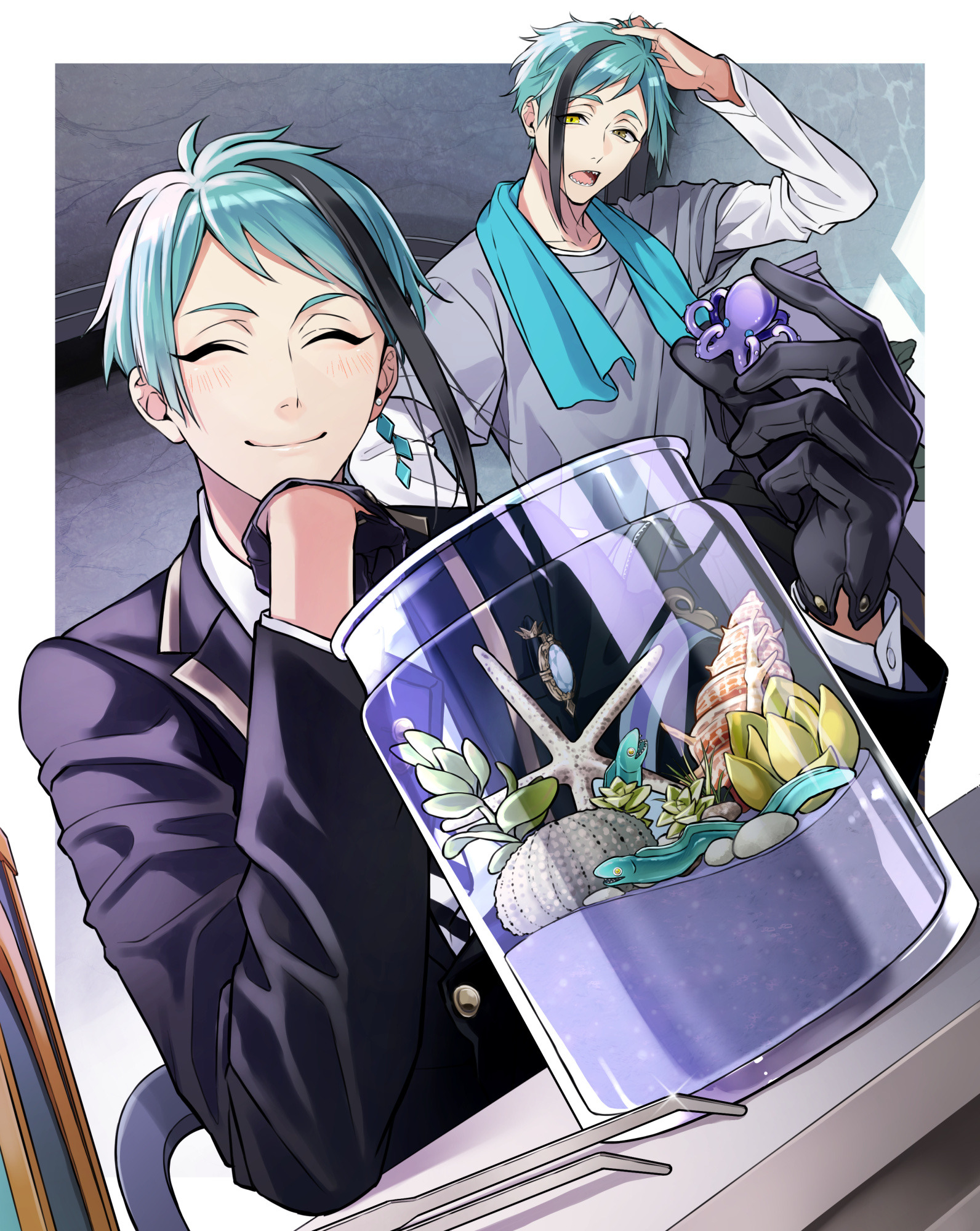 ツイステ ルームフレグランス ジェイド フロイド ジェイド ルーム
