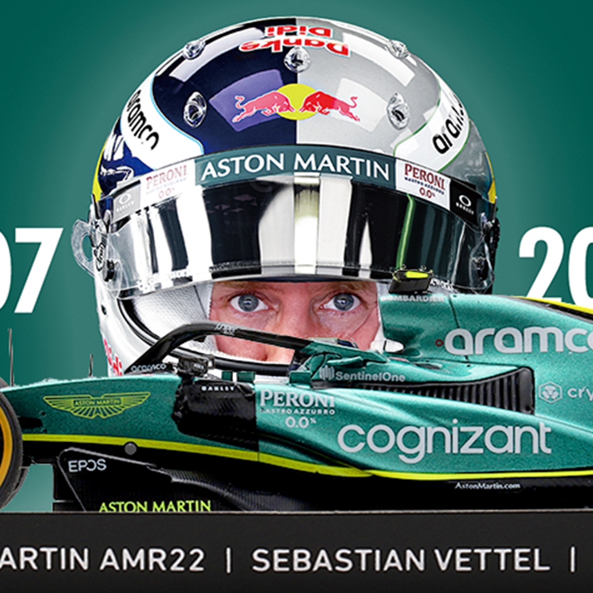アストンマーティン AMR22 セバスチャン・ベッテル F1メキシコGP 2022