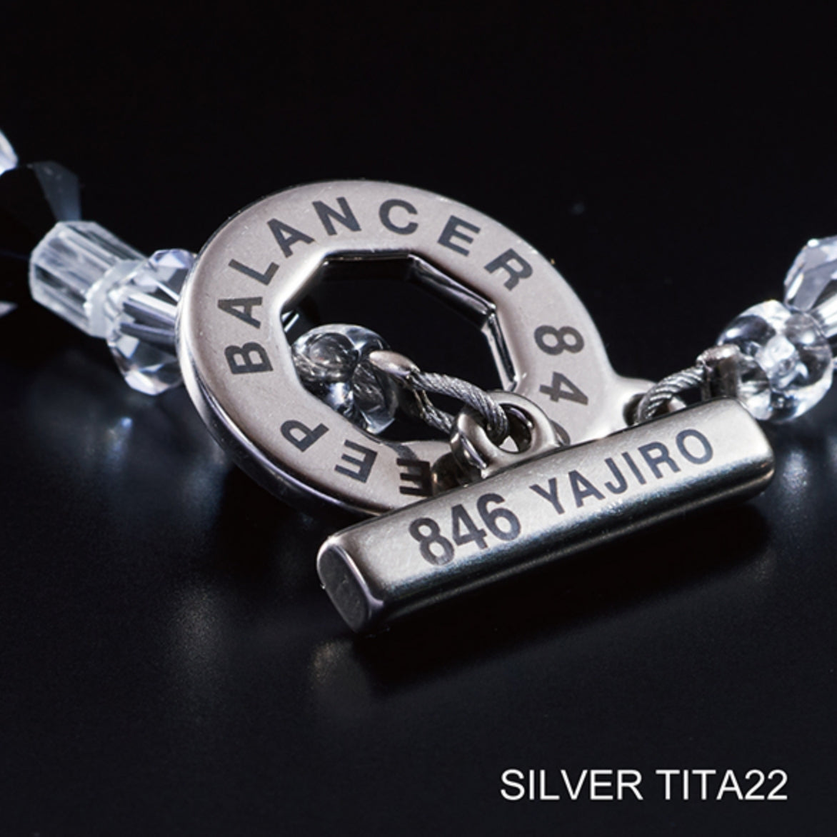 スポーツネックレス〕6シリーズ ネックレス SILVER TITA22【SAPPHIRE