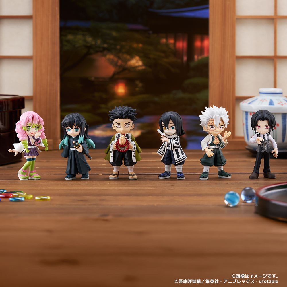 鬼滅の刃』お手頃価格のミニフィギュア第3弾！甘露寺蜜璃、時透無一郎