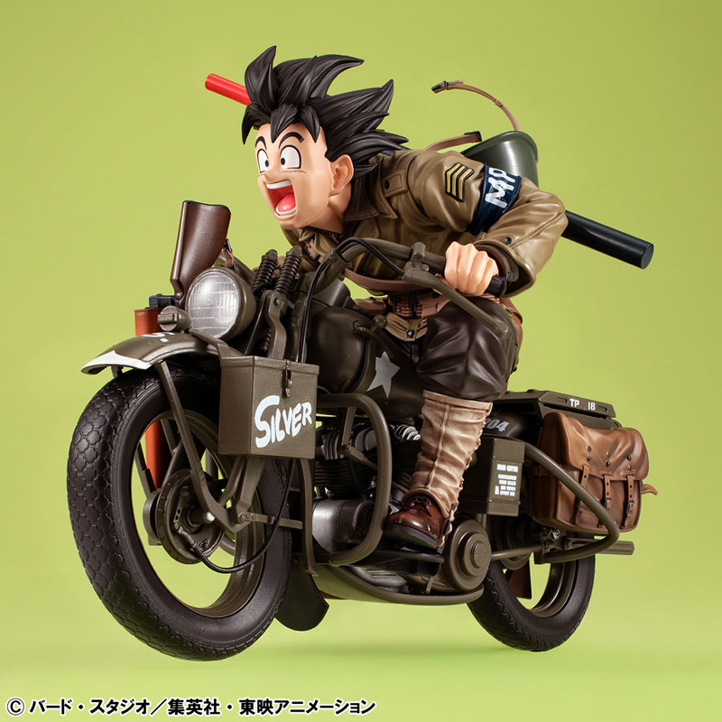 ドラゴンボール』バイクに乗る「孫悟空」フィギュアが商品化！特殊装備