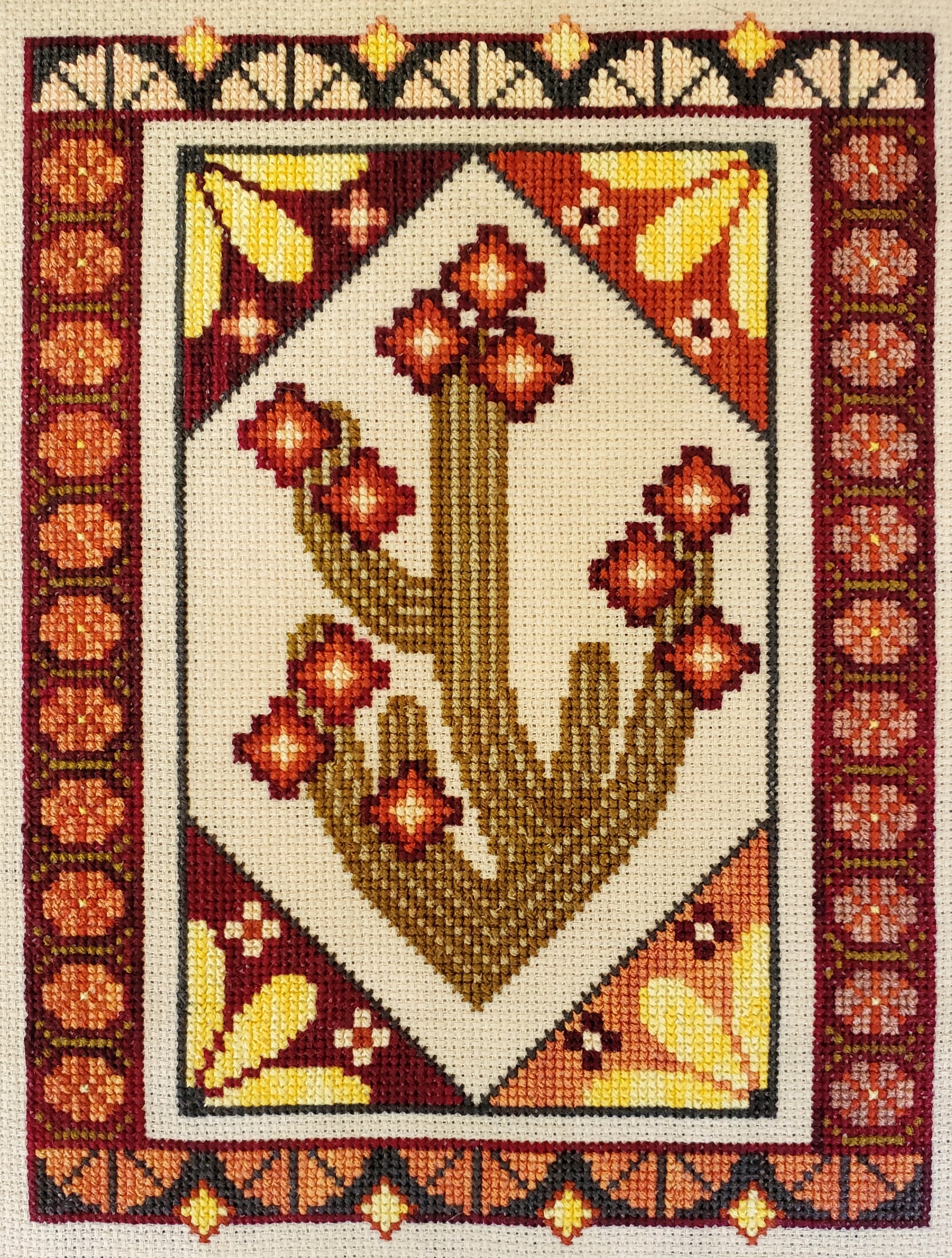 The Artsy Housewife Arizona Sunset - Cross Stitch Pattern - 123Stitch