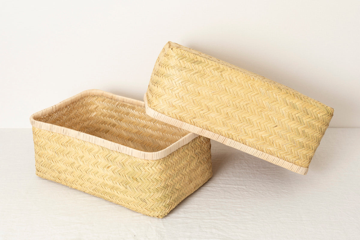 収納と整理に使えるすず竹の行李 – 市川籠店 | 1basketry