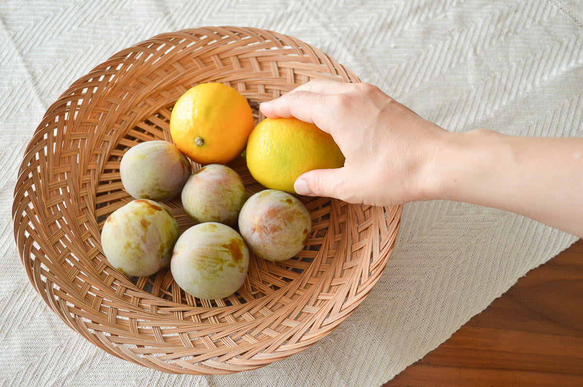 Fruits, Sweets & Bread Baskets – Handwoven from Bamboo | 1basketry