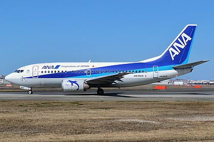 JA307K ANA Wings Boeing 737-500 | Planespotters.net
