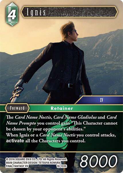 Ignis - Resurgence of Power - Final Fantasy TCG - TCGplayer.com