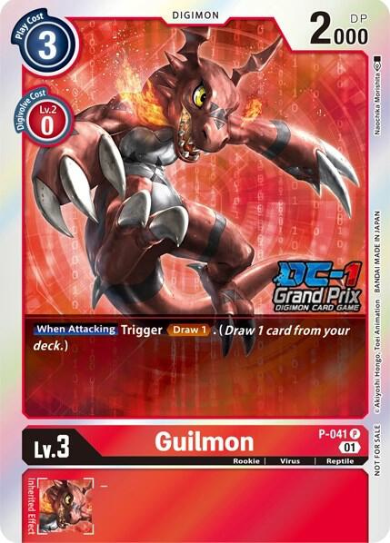 Guilmon (DC-1 2022 Stamped) - Digimon Promotion Cards - Digimon