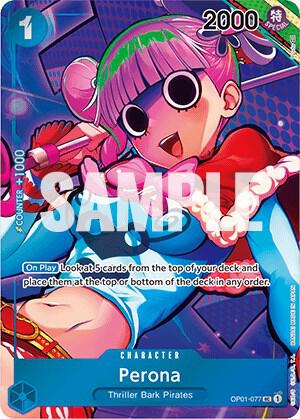 Perona (Box Topper) - Romance Dawn - One Piece Card Game