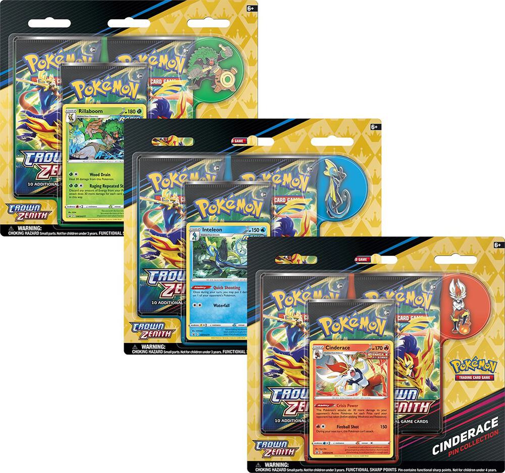 Crown Zenith Pin Collection [Set of 3] - Crown Zenith - Pokemon