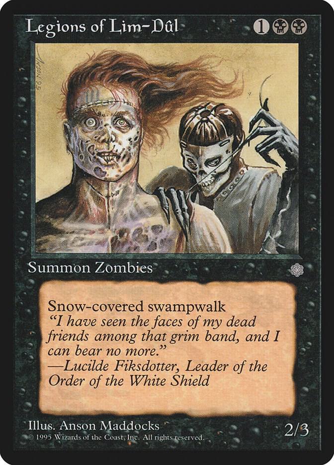 MTG Oath of Lim-Dûl 英語版 アーティストプルーフ ICE