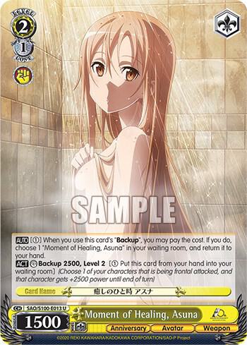 Moment of Healing, Asuna - Sword Art Online Animation 10th