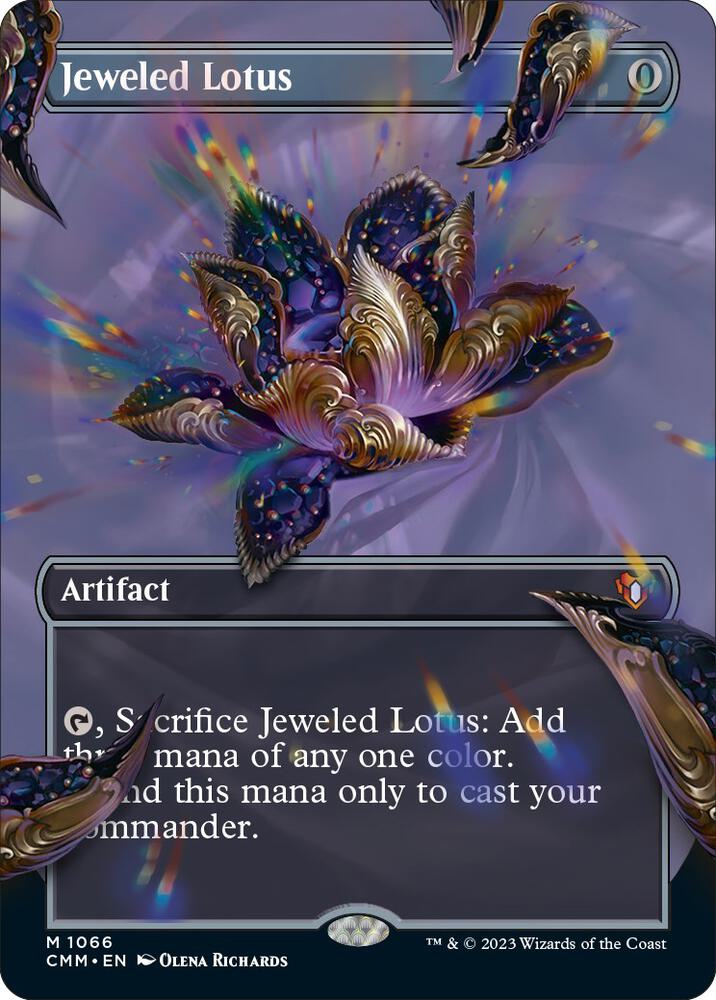 Jeweled Lotus (Textured Foil) - Commander Masters - Magic: The
